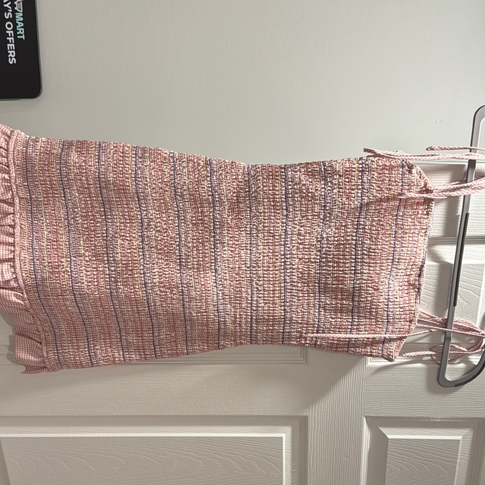 Pink Woven Women's Dress